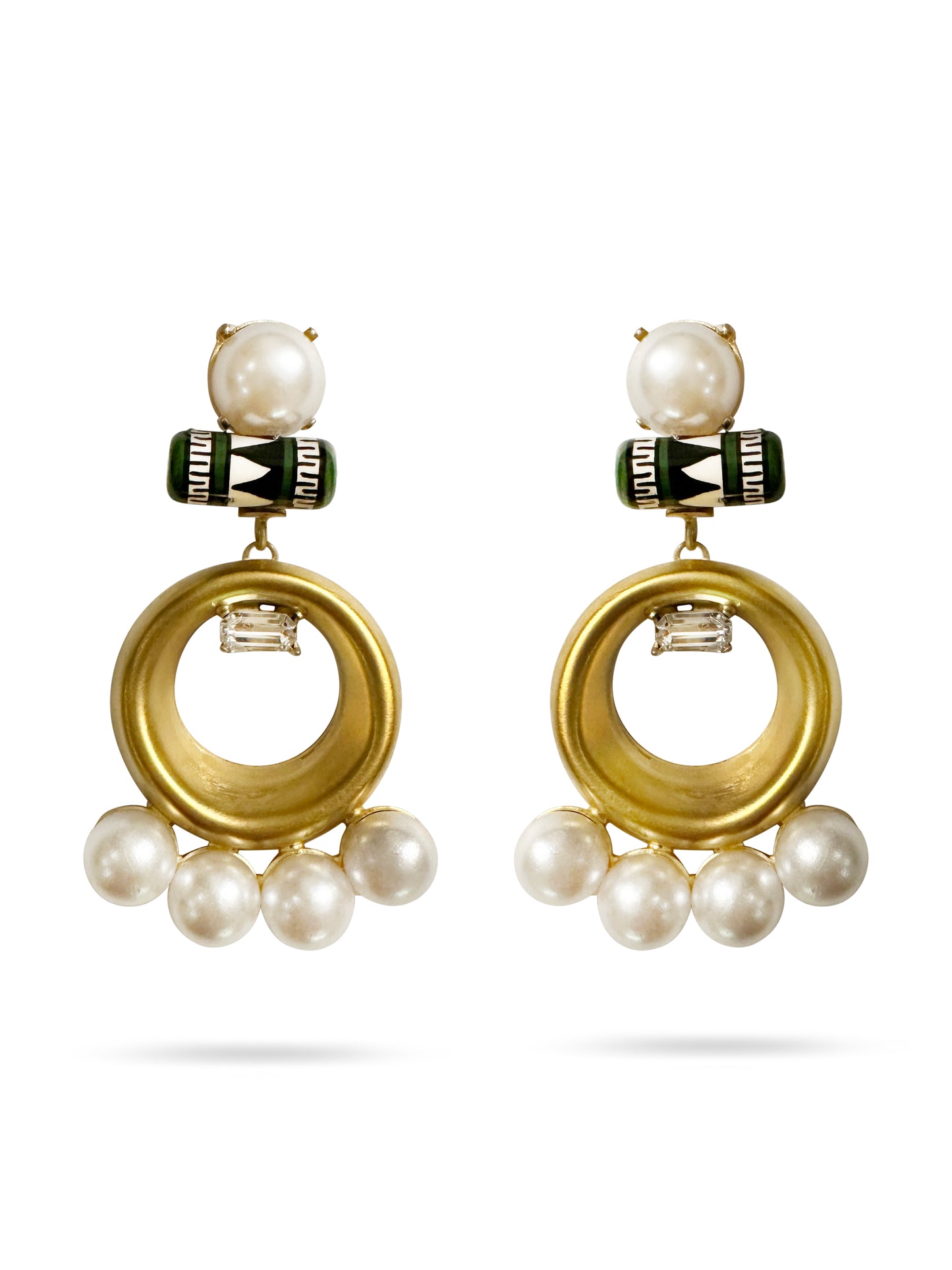 The Ring Statement Earrings