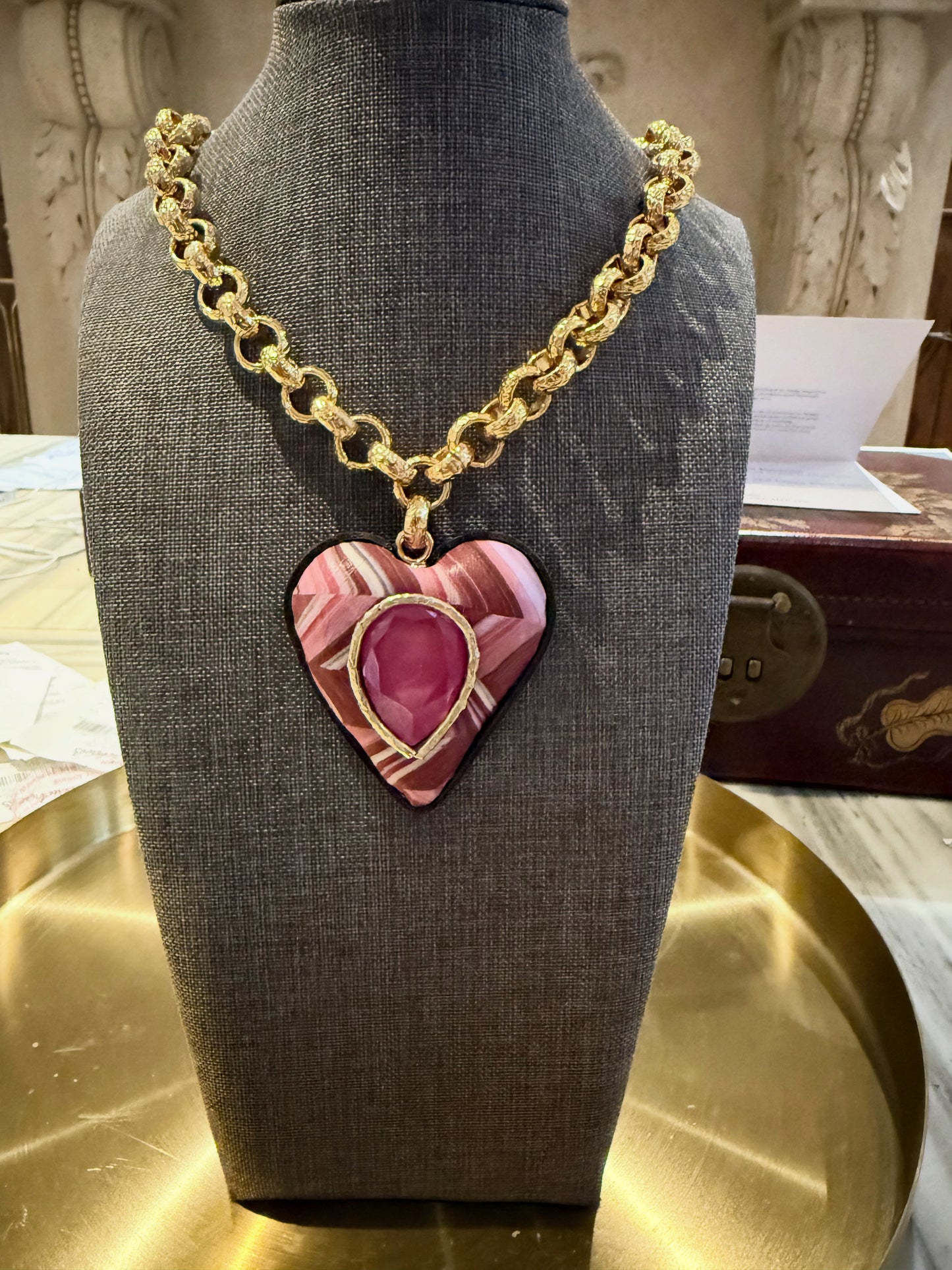 Berber Love Heart pendant Necklace