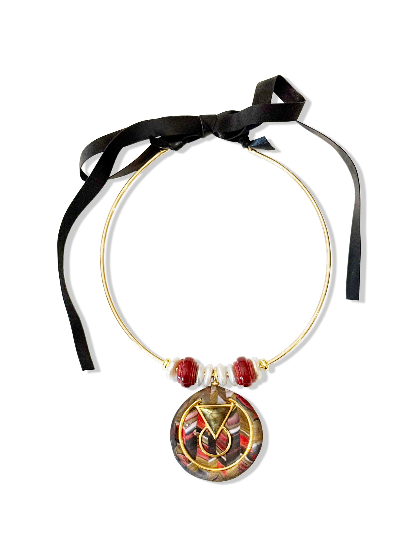 Rabat Bohemian gold plated Choker Necklace