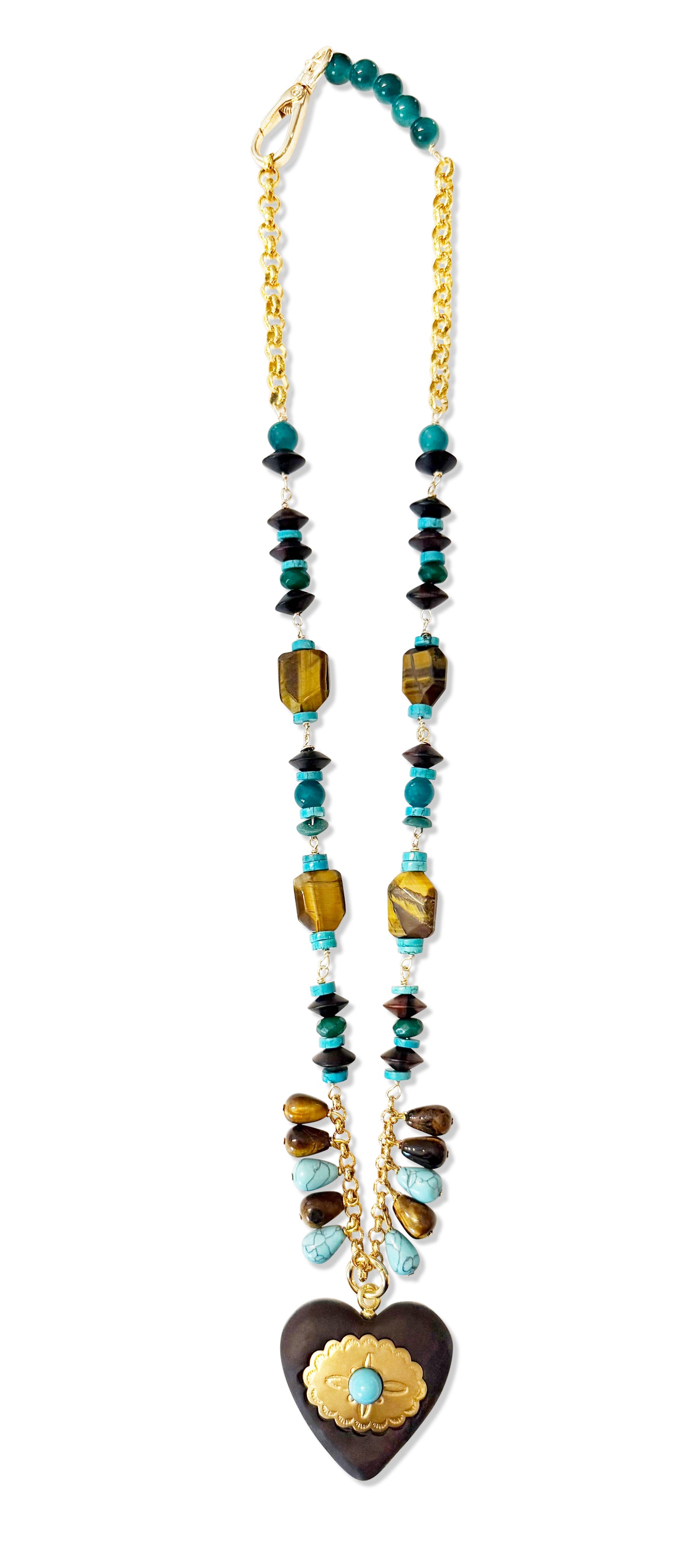 The Eye of the Camel Long Beaded Necklace