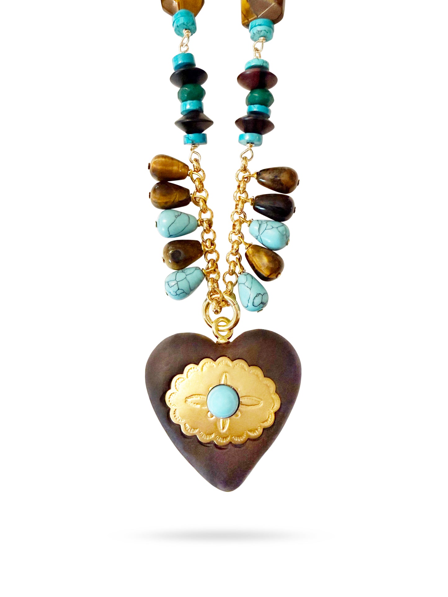 The Eye of the Camel Long Beaded Necklace