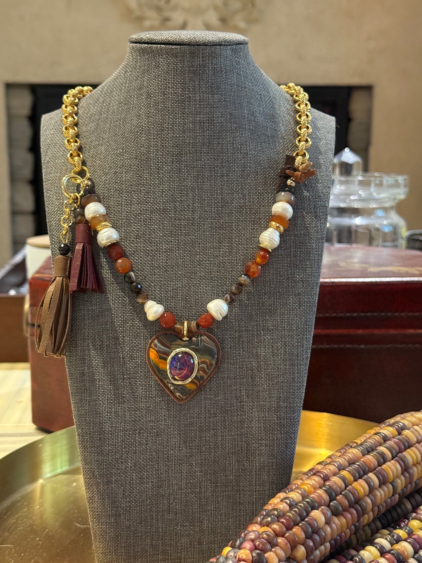 Sunset in Casablanca Necklace