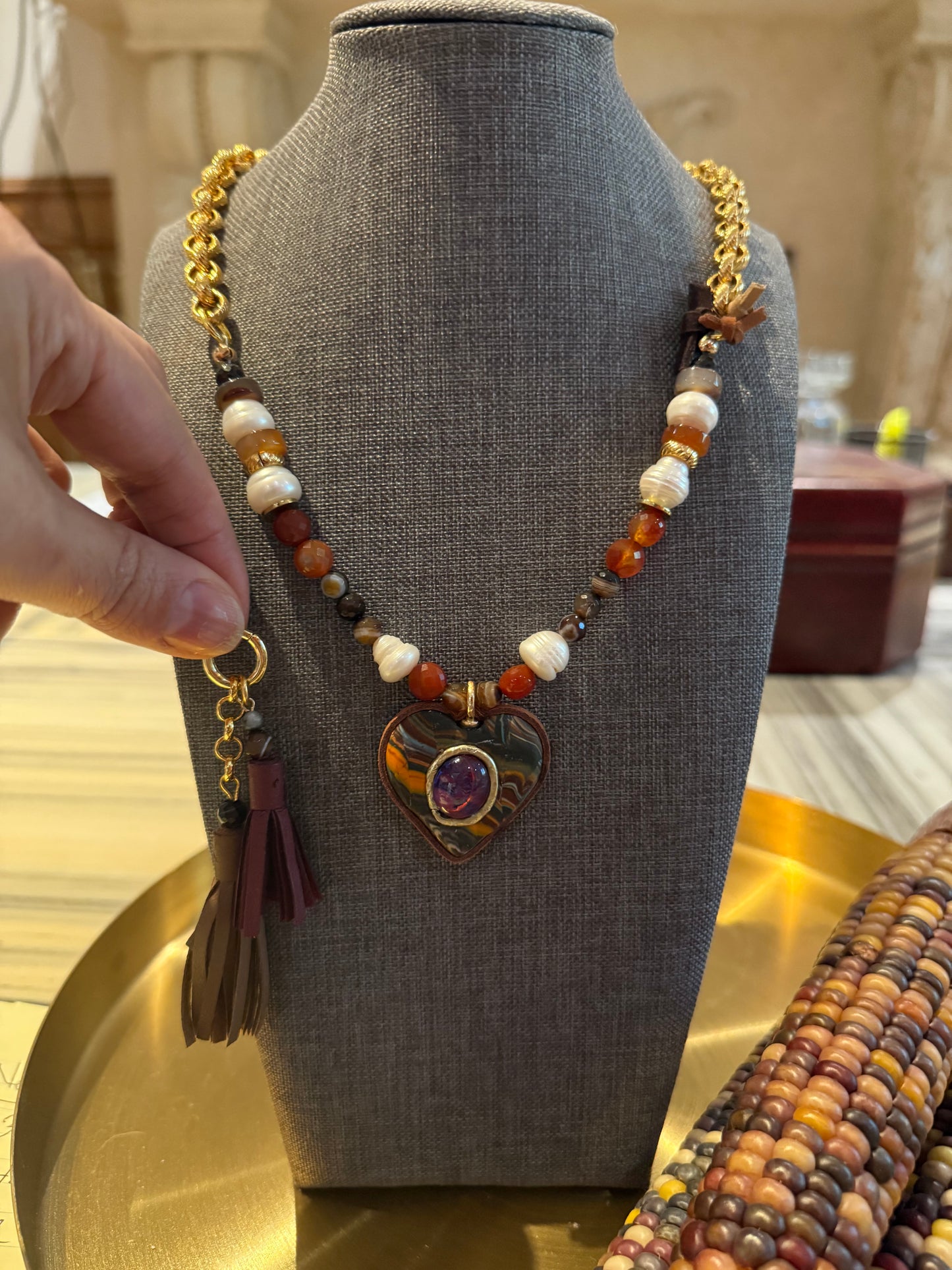 Sunset in Casablanca Necklace