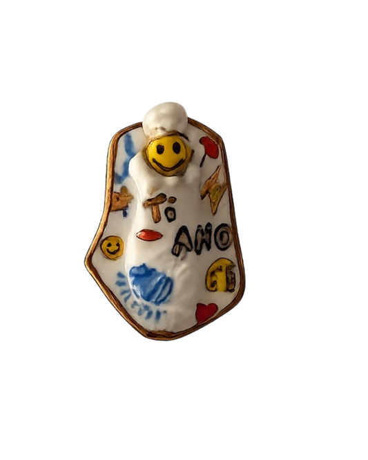 Venus Goddess of Love Porcelain Brooch