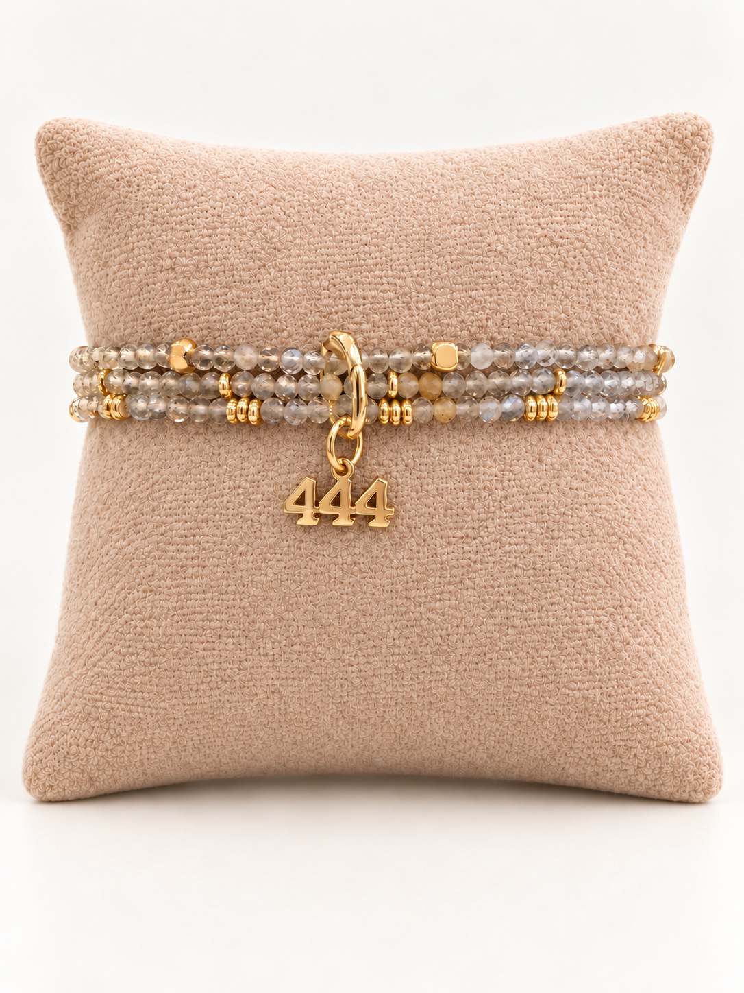 3 Strand Citrine Gemstone Intentional Bracelet