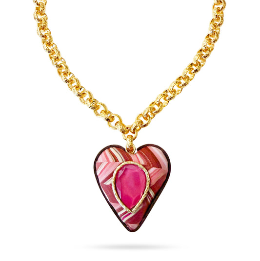 Berber Love Heart pendant Necklace