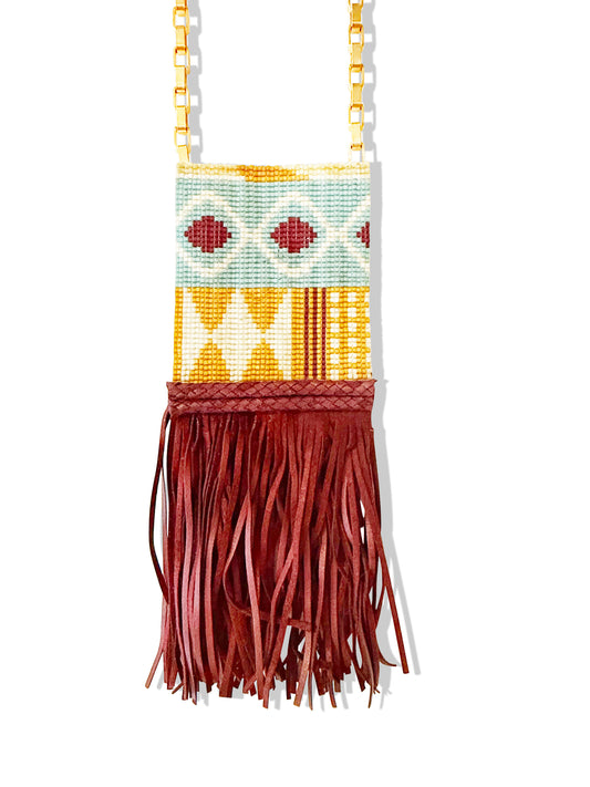 Boho Fringe long Necklace