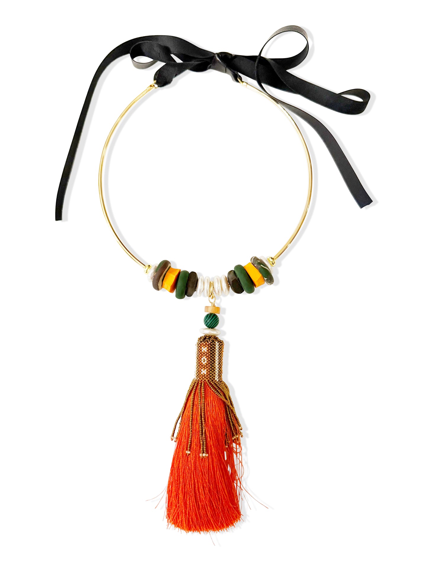The Palm Date Choker Necklace