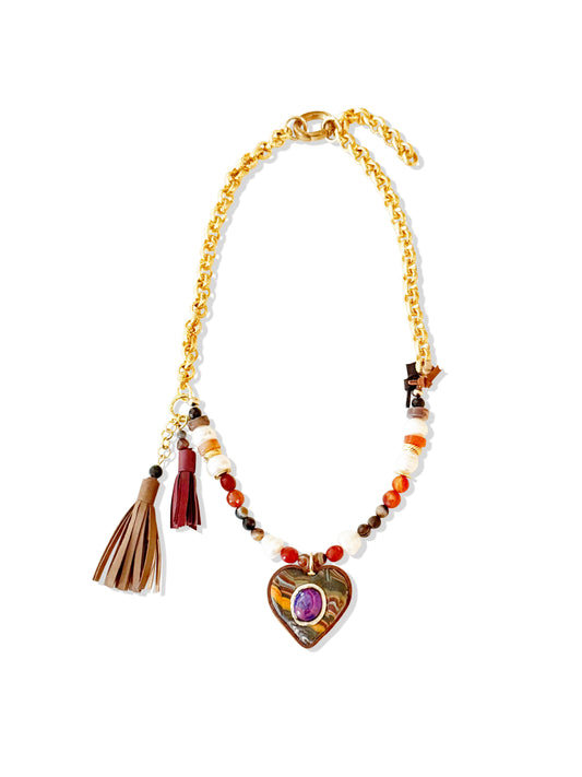 Sunset in Casablanca Necklace