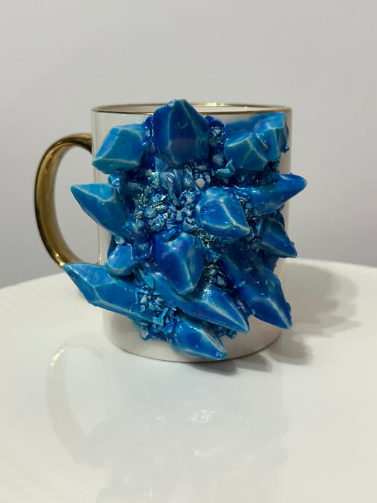 Deep Blue Prisim Mug